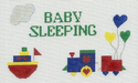 Baby Sleeping Boat and Train