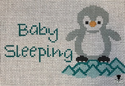Baby Sleeping w/ Penguin