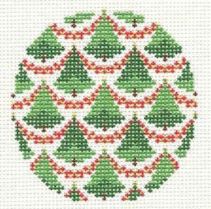 Bargello Christmas Trees