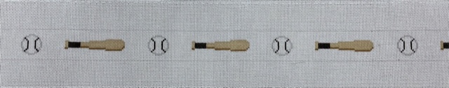 Baseball Bats and Balls Belt