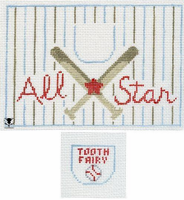 Baseball Tooth Fairy Pillow
