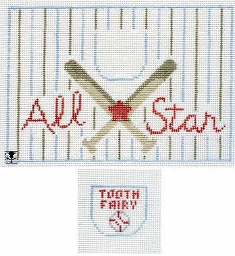 Baseball Tooth Fairy Pillow