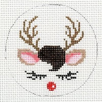 Bashful Reindeer with Bangs