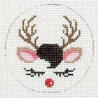 Bashful Reindeer with Bangs