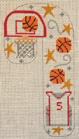 Basketball Candy Cane