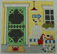 Beach House Doorway