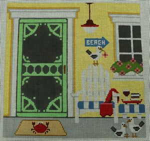 Beach House Doorway