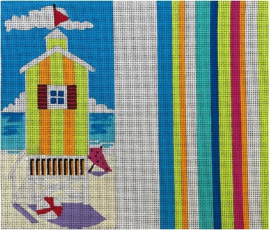 Beach Hut Eye Glass Case