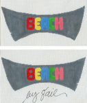 Beach on Grey