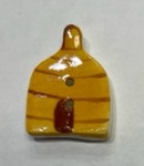 Bee Skep Button