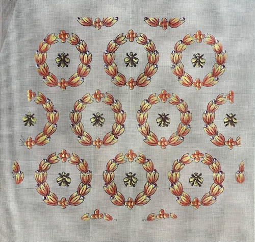 Bees in Wreaths