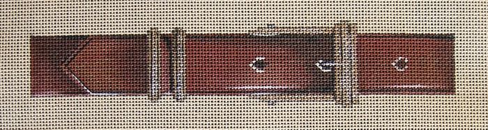 Belt w/Gold and Silver Buckle