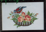 Bird In Flowers