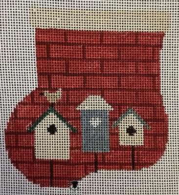 Birdhouses Mini Sock