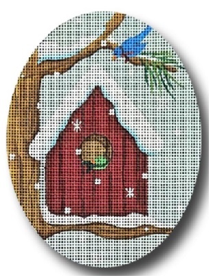 Birdhouse on Branch