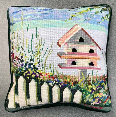 Birdhouse Pillow