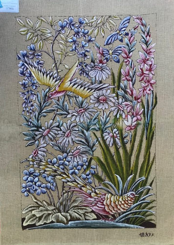Birds among Flowers