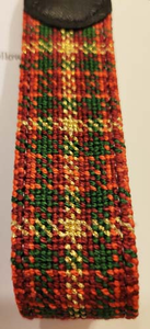 Birthday Plaid Key Fob