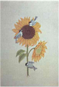 Black-capped Chickadees & Sunflowers