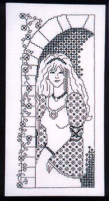 Blackwork Princess