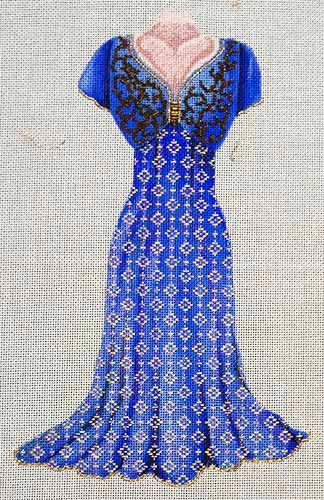 Blue Ball Gown
