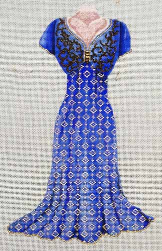 Blue Ball Gown