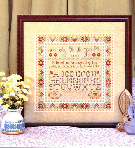 Blue Birds Sampler