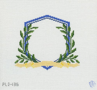 Blue Crest With Ribbon