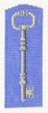 Blue Key Fob