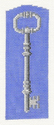 Blue Key Fob