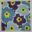 Blue Purple Poppies