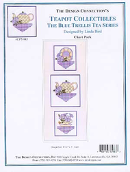 Blue Trellis Teapot Collectibles