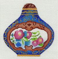 Blue Vase Snuff Bottle-Sm
