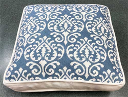 Blue and White Ikat