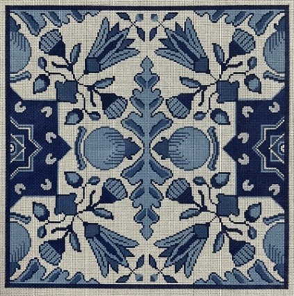 Blue & White Star