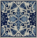 Blue & White Star