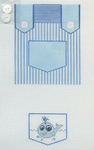 Blue with Whale Pocket