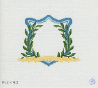 Blueish Crest with Ribbon