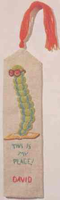 Bookworm Bookmark