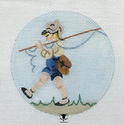 Boy Going Fishing