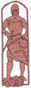 Brass Rubbing - Knight
