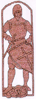 Brass Rubbing - Knight