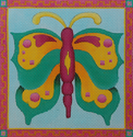 Bright Butterfly, Pink