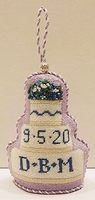 Wedding Cake - Blue Border - Click to enlarge Wedding Cake - Blue Border