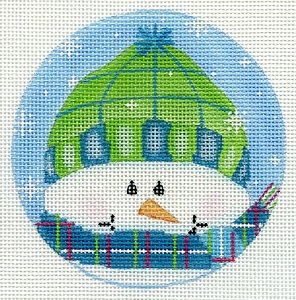 Brrr..Snowman Blue&Green