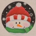 Brrr..Snowman in Red and Green