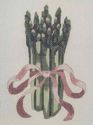 Bundle of Asparagus with Pink Bow