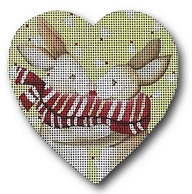 Bunnies with Scarf Heart