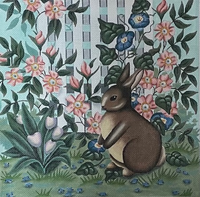Bunny At Gate