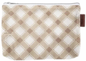 Burlap Mini Plaid Bag